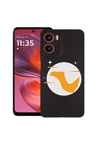 bestcase ¬Æ Husa pentru Motorola Moto G05, Camel, Slim Silicon 0.8MM, Antisoc...