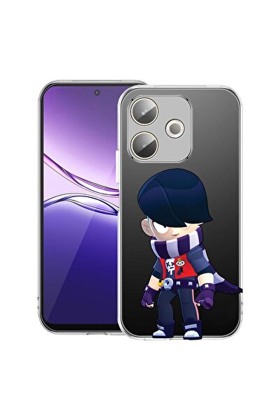 bestcase ¬Æ Husa Clear Silicon pentru OPPO A5 Pro 5G, Brawl Stars Edgar, 2042...