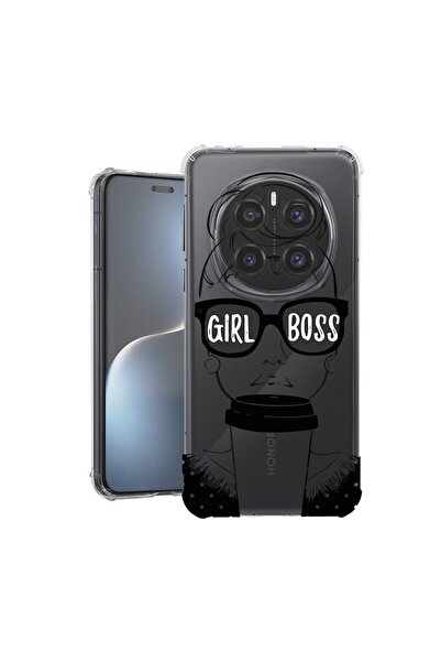 bestcase Θήκη για Honor Magic7 Pro, Αντικραδασμική 1.5MM, Girl Boss, Προστασί...
