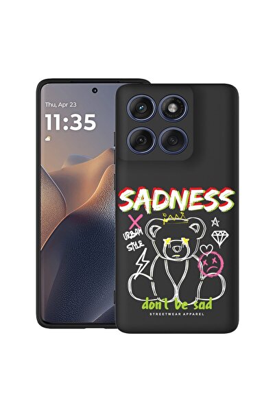 bestcase Калъф за Poco X6 5G с дизайн  "Теди мече на тъгата състояние ", TPU ...
