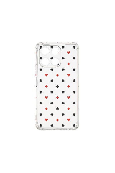 bestcase ¬Æ Husa pentru Honor 200 Smart, Anti Shock 1.5MM, Poker Pattern, Rez...