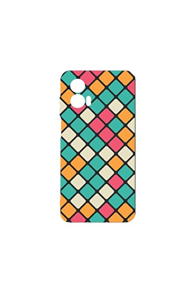 bestcase ¬Æ Husa Slim SIlicon 0.8MM, Compatibila Cu Motorola Moto G85, Mozaic...
