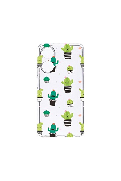 bestcase Husa BestCase¬Æ Clear Silicon 2MM, Compatibila Cu OPPO A98 5G, Cactu...