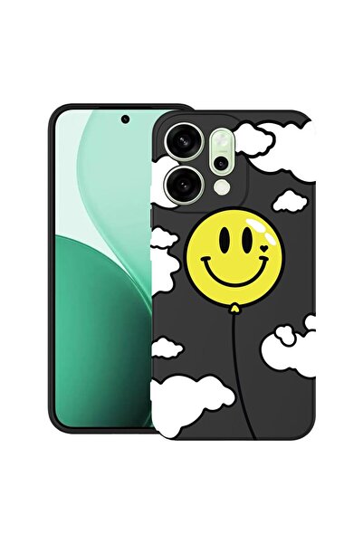 bestcase Θήκη για OPPO Reno14 5G με σχέδιο μπαλονιού και smiley, TPU Ματ Εξαι...