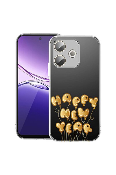 bestcase ¬Æ Husa Clear Silicon pentru OPPO A5 Pro 5G, Happy New Year, 2042415...