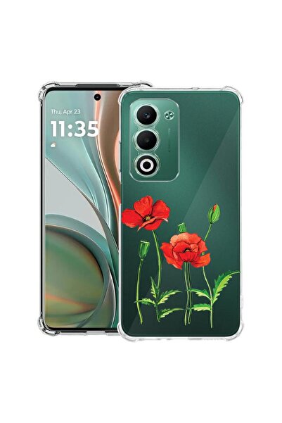 bestcase ¬Æ Husa Anti Shock pentru OPPO A5 5G cu Design Red Poppy, 2052056 AS...