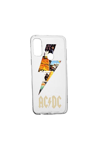 bestcase Husa Silicon AC/DC, Compatibila Cu Motorola Moto E20, rezistenta la ...