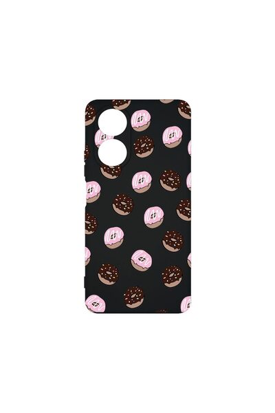 bestcase ¬Æ Husa Premium Silicon, Compatibila Cu Motorola Moto E14, Donuts, S...