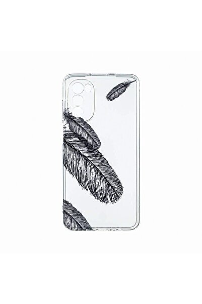bestcase Θήκη σιλικόνης, Συμβατή με Motorola Moto G82 / Moto G52, Σχέδιο Φτερ...
