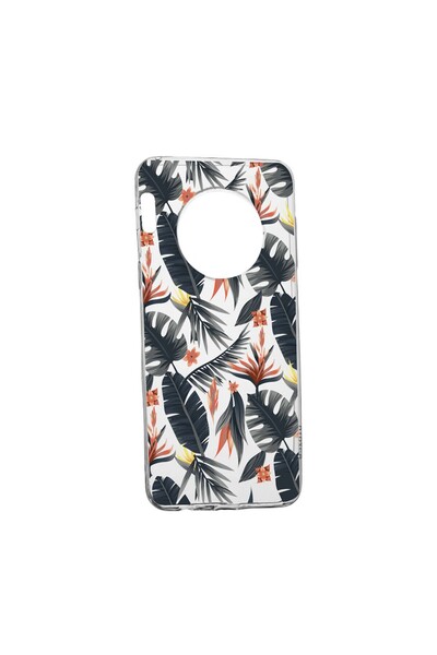 bestcase Θήκη σιλικόνης, Συμβατή με Huawei Nova Y90, Τροπικό, Ανθεκτική στη φ...