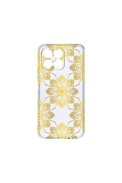 bestcase Husa BestCase¬Æ Clear Silicon, Compatibila Cu Honor X8 5G, Gold, Ant...