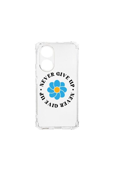 bestcase Husa Anti Shock 1.5MM, compatibilă cu OPPO A18, Never Give Up, Tehno...