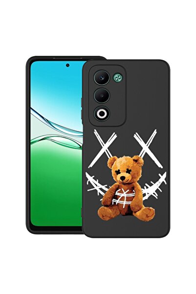bestcase Ултра тънък силиконов калъф за OPPO A5 с дизайн на усмихнато плюшено...