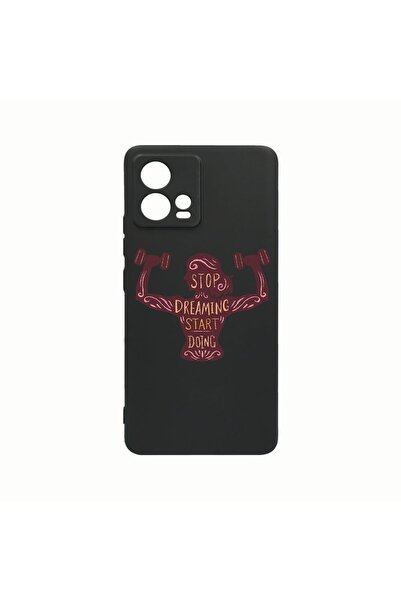 bestcase Husa Silicon, Compatibila Cu Motorola Edge 30 Fusion, Stop Dreaming ...