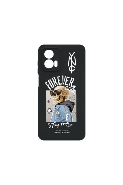 bestcase Λεπτή Θήκη Σιλικόνης 0.8MM, Συμβατή με Motorola Moto G85, Σχέδιο Σκε...