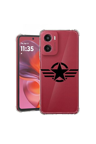 bestcase ¬Æ Husa compatibila Motorola Moto E15, Anti Shock 1.5MM, U.S. Army S...