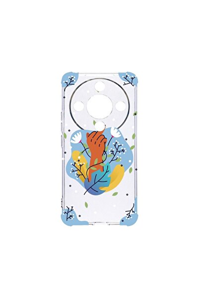 bestcase Αντικραδασμική Θήκη 1.5MM, Συμβατή με Honor Magic6 Lite, Flowers FCK...