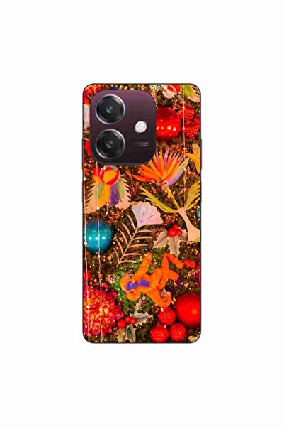 OEM Husa compatibila cu Oppo A40 Silicon Gel Tpu Model Craciun Decor Brad Vin...