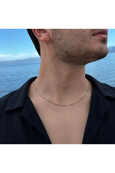 MODA Stainless Steel 45 cm Unisex Necklace