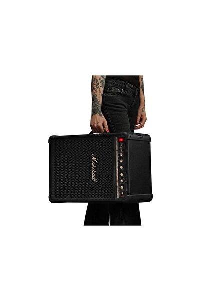 Marshall Bromley 450 Black & Brass Taşınabilir Bluetooth Hoparlör