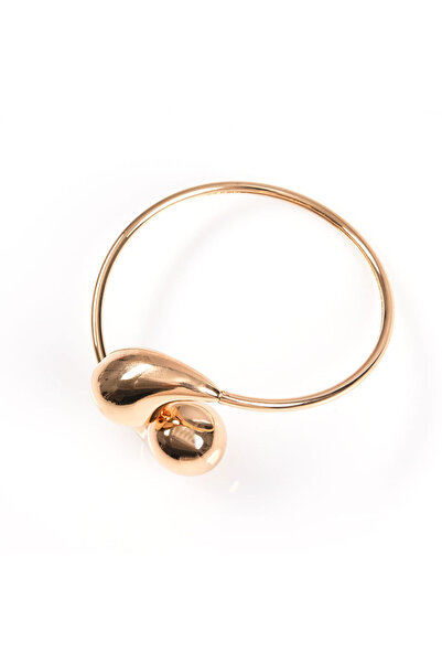 meli melo Bratara aurie cu design fluid modern