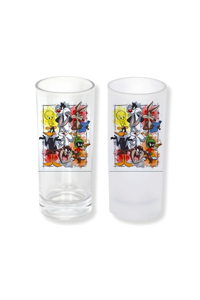 Ghostbastır Looneytunes Raki Glass with Ice/Iceless Option – 1 Stylish Presen...