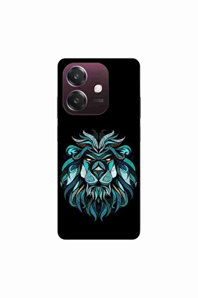 OEM Husa compatibila cu Oppo A60 5G Silicon Gel Tpu Model Abstract Lion