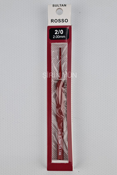 Sultan Rosso Yumuşak Saplı Örgü Tığı 2 mm