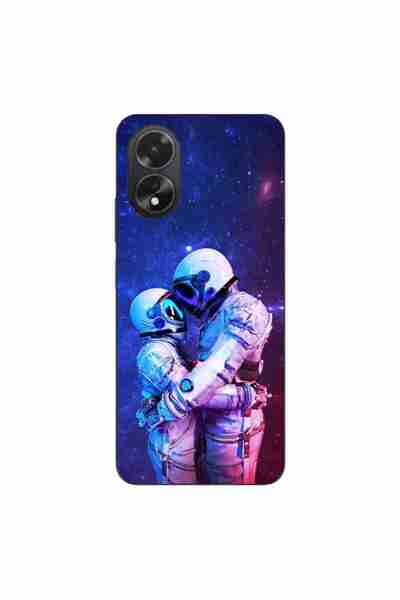 OEM Husa compatibila cu Oppo A38 4G Silicon Gel Tpu Model Astronauts Couple