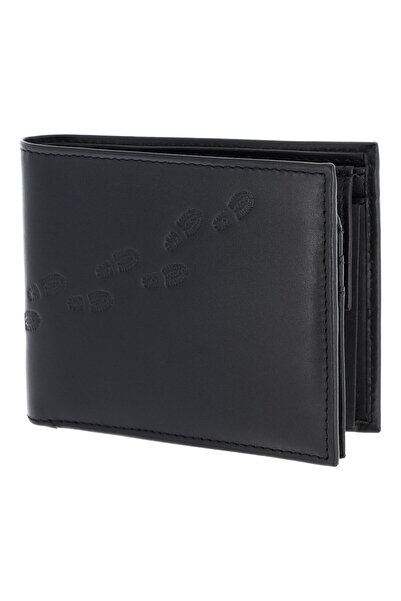 oxmox Leder Geldbörse RFID Schutz Leder 12 cm