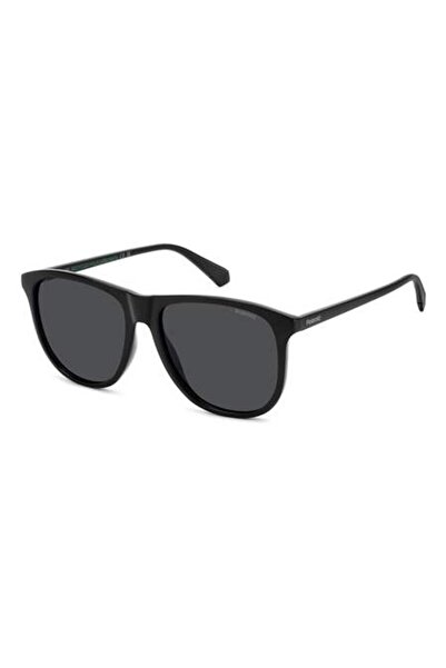 Polaroid نظارات شمسية للرجال PLD 4178/S سوداء اللون بقطر 58 ملم