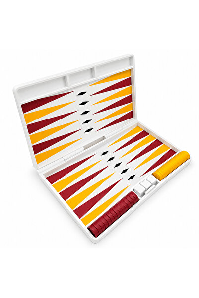 DoBi3D Taşınabilir Tavla Seti Katlanabilir Seyahat Tipi Tavla Oyunu 25x20 cm ...