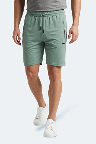 Slazenger شورت HYPERBOLT I للرجال باللون الأخضر مع جيوب