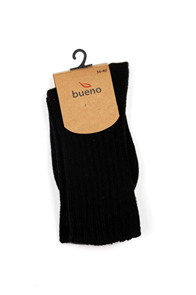 BUENO Șosete negre de lână