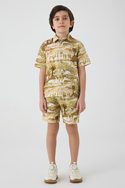 NBT JEANS Boy Patterned Shirt