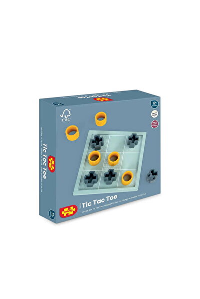BIGJIGS Toys X and 0 Game - Pastel