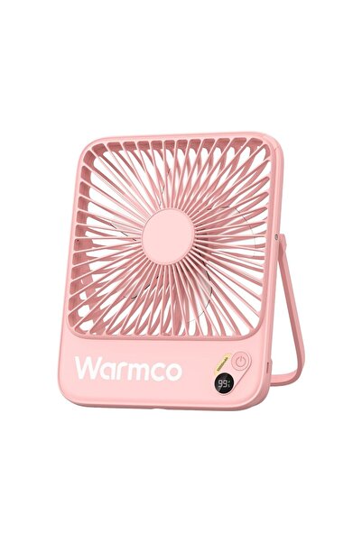 Warmco D3 10000mAh Şarjlı Masaüstü Vantilatör Dijital Göstergeli Taşınabilir ...