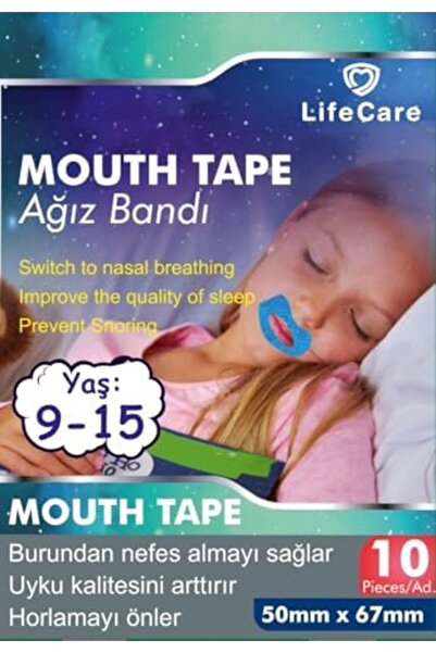 Yıldızan bgm shop Ağız Kapama Bandı 10'lu Kutu Orta Boy 9-15YAŞ 414149