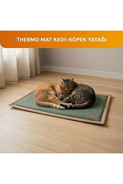 Yıldızan bgm shop Gobypet Mat Kedi Yatağı Serinletici Minder Kedi Minderi 60x...