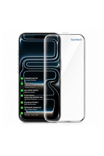 bzontech iPhone 17 Pro Max İle Uyumlu 300CC Yeni Nesil Çerçevesiz Tam Kaplaya...