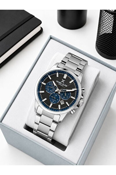 Daniel Klein Men's Wristwatch with Internal Functions Active 30 Mt Water Resi...