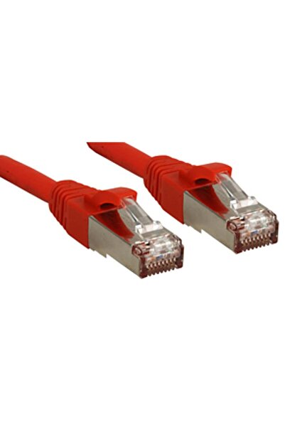 LİNDY Cablu patch Cat6 SSTP / S/FTP PIMF roșu 0.30m