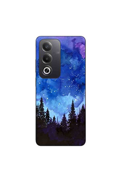 OEM Husa compatibila cu Oppo A80 Silicon Gel Tpu Model Night Forest