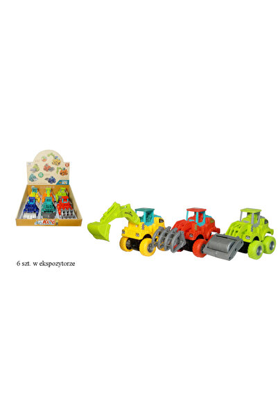 Swede Tractor de construcții cu unelte MIX