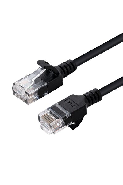 MicroConnect U/UTP CAT6 1.5M Negru Subțire
