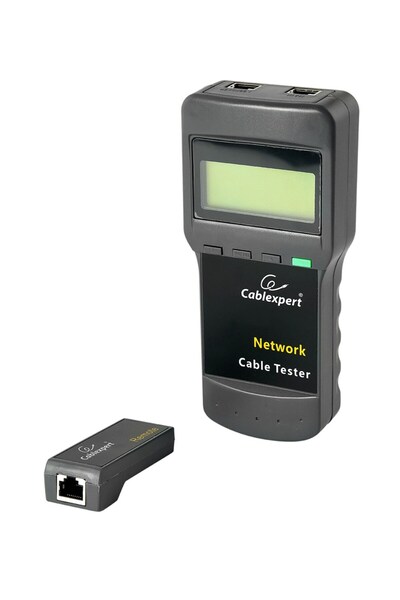 Gembird Tester kabli RJ-45, RJ-11, RG-58 z wy≈õwietlaczem