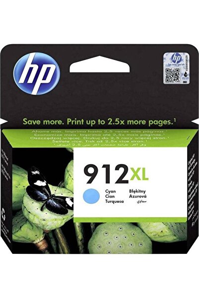 HP Tusz Tusz 912XL Cyan (3YL81AE)