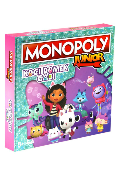 Winning Moves Monopoly Junior Koci Domek Gabi