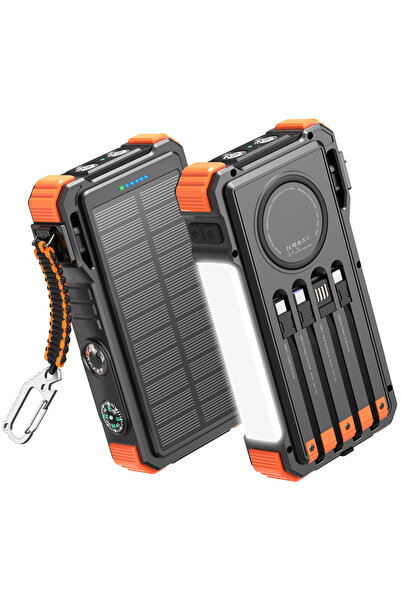 Extralink POWERBANK SOLAR 20000MAH 45W LAMPĂ/LANTERNĂ CU INDUCȚIE