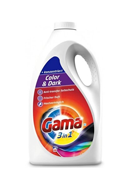 Gama Detergent de rufe lichid Color & Dark, concentrat, 3in1, 100 spalari 4, 5L
